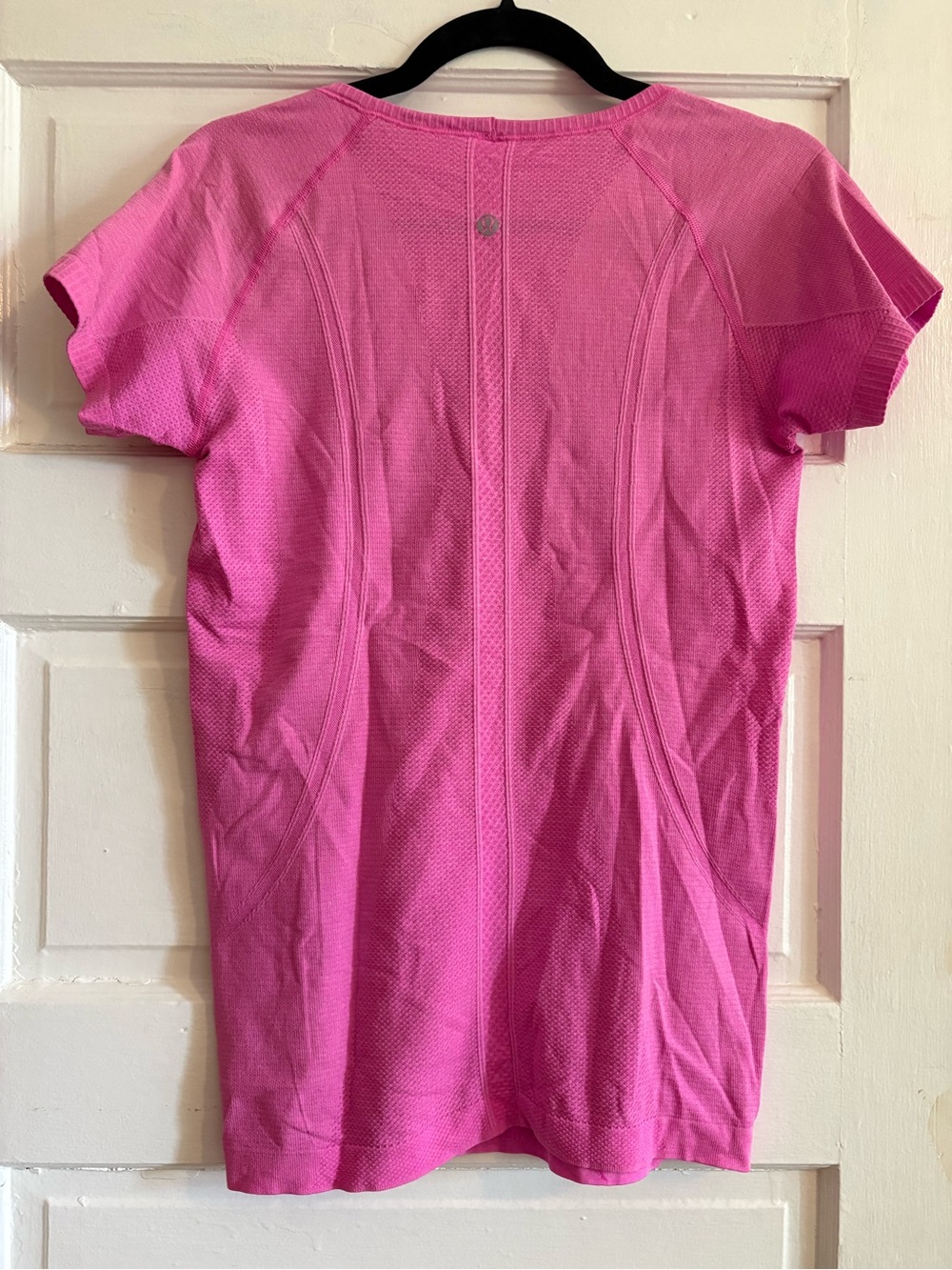 lululemon athletica Bright Pink swiftly tech Short Sleeve V-Neck Tee 8 - Picture 2 of 4